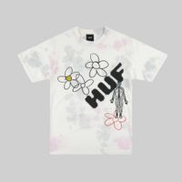  Футболка мужская HUF Outerbody артикул:TS01496 WHITE - купить в магазине Дайс