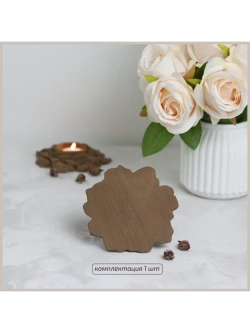 Подсвечник "Бархатная роза"