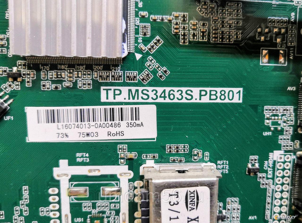 MAIN BOARD TP.MS3463S.PB801 TV Supra