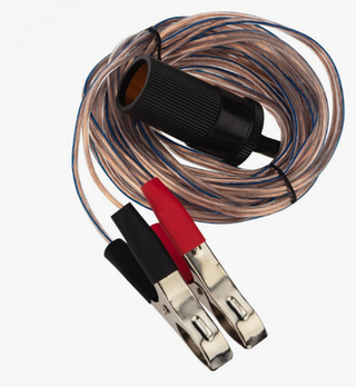 Переходник на компрессор с крокодилами 5 м  160217