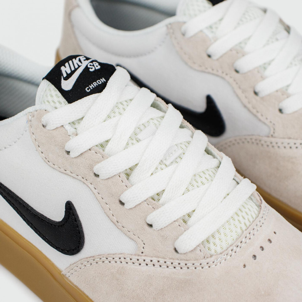 кеды Nike SB Chron Suede Beige White / Gum Ftwr.