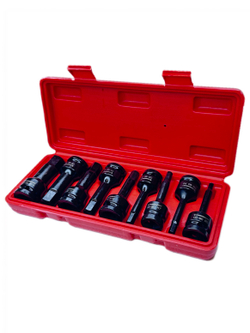 Набор ударных головок HEX 1/2" (9 предметов) CS122487