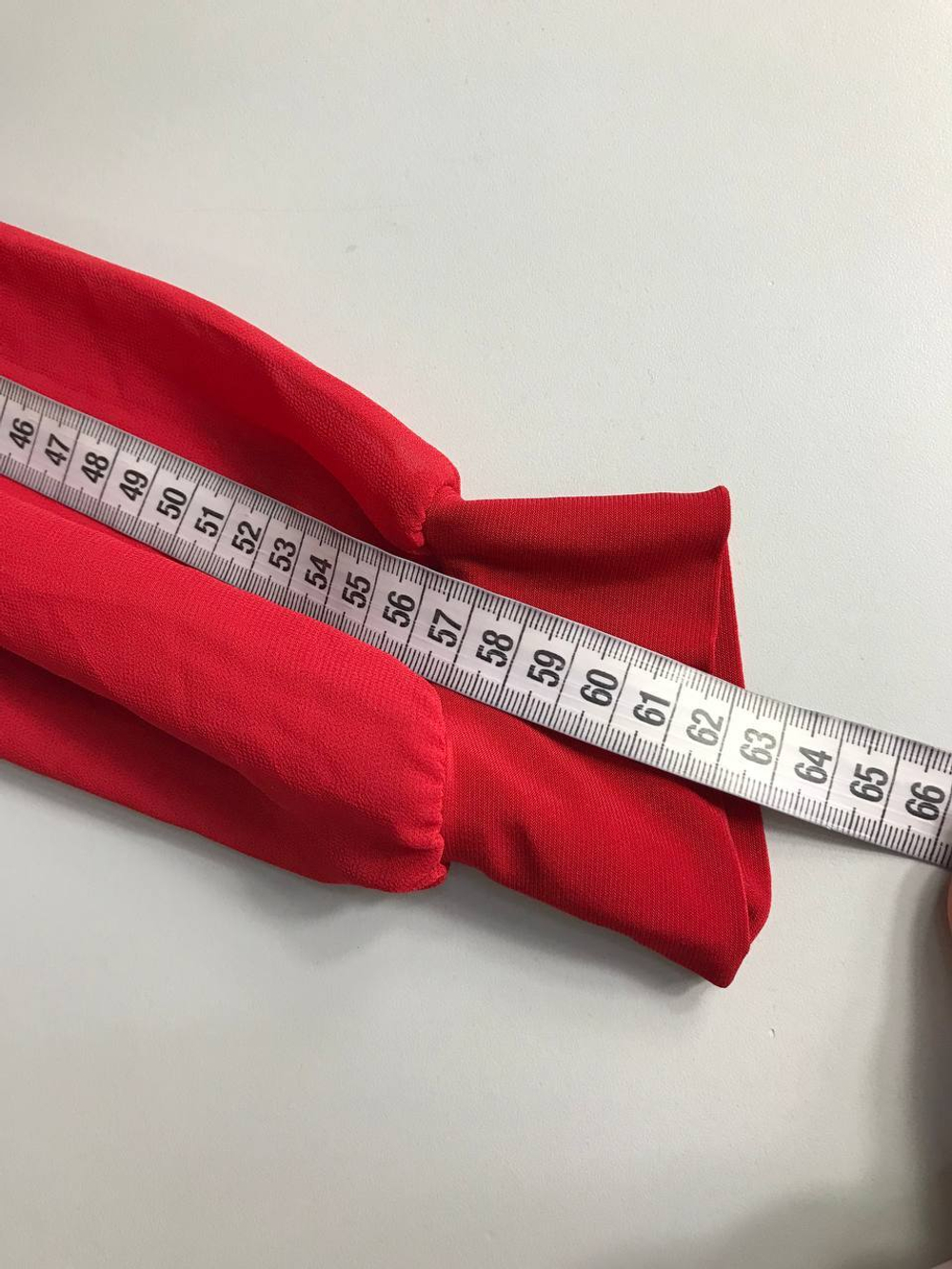 Блузка Kifayet алая, приятная к телу 48-50 размер