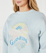 Худые SUNSET Guess Jeans - голубой(W5GQ16 K68I4)