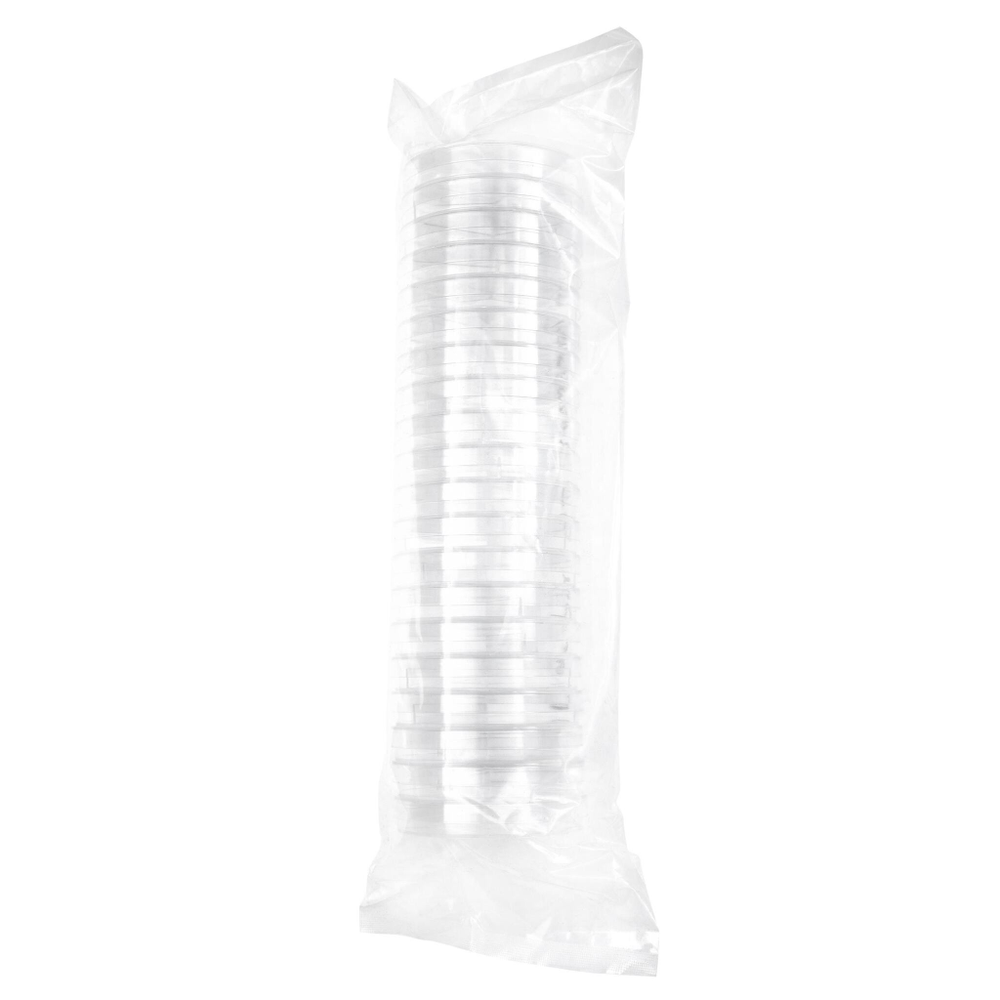 Чашка Петри полистирол, 90х15 мм, 20 шт., трехсекционная, стерильная, пластиковая