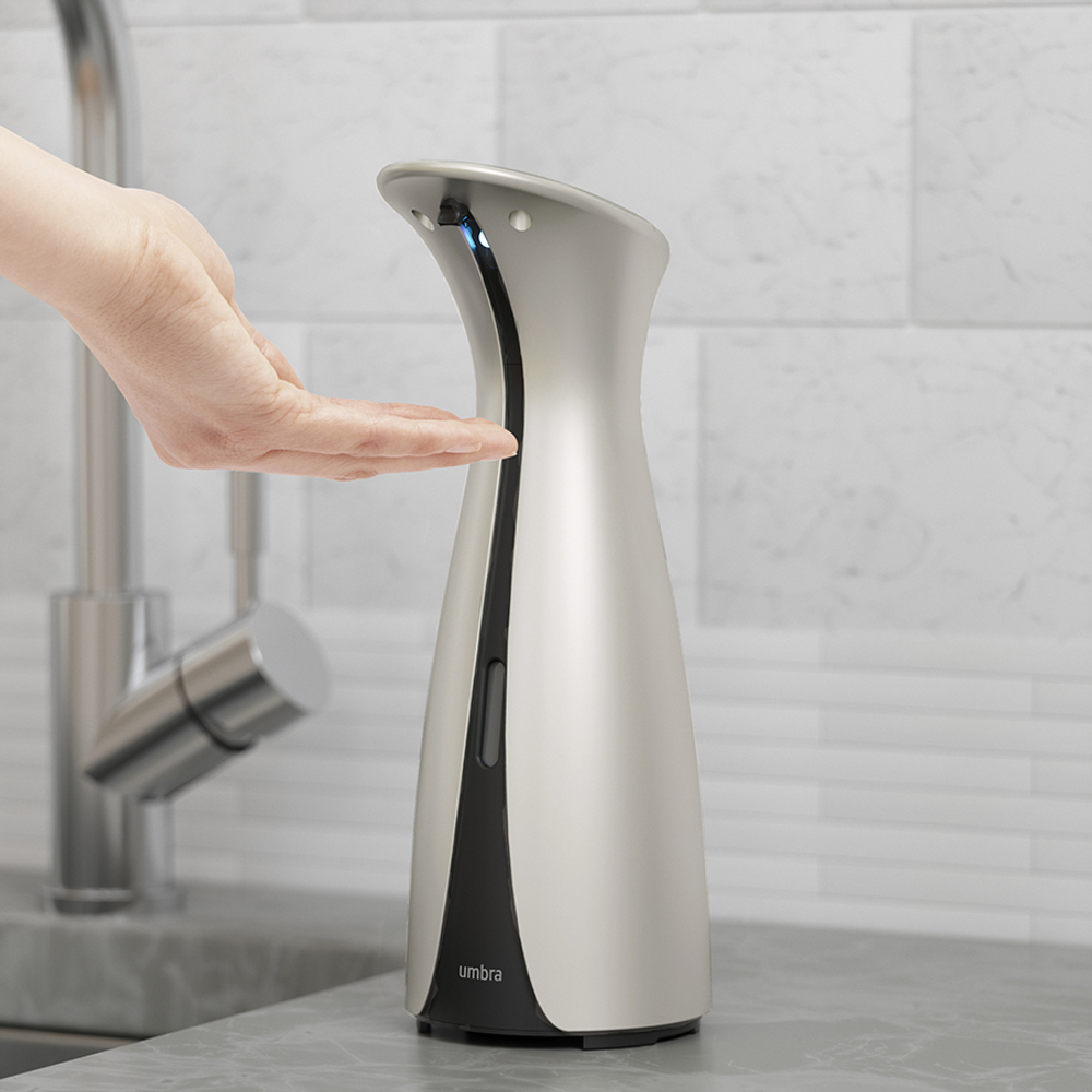 Диспенсер для мыла сенсорный Umbra Otto 255мл никель