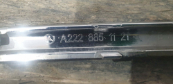 Молдинг заднего бампера Mercedes S-Class (W222) 13-17 Б/У Оригинал A2228851121