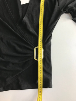 Блузка с акцентом на талии, визуально на 42 размер