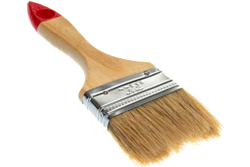 Кисть флейцевая натур щетина 55% топс лакировручка ширина 60 мм MASTER COLOR 30-0014