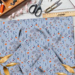 Ткань оксфорд 600 мелкие жёлтые цветы