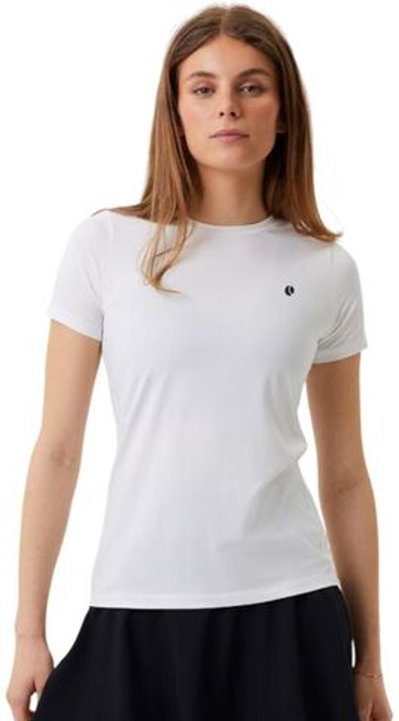 Женская теннисная футболка Bjorn Borg Ace Slim T-Shirt - brilliant white