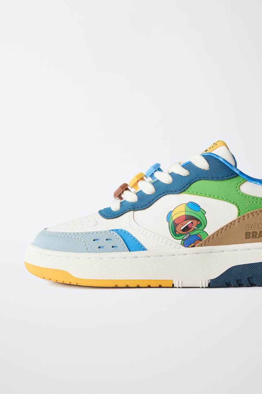 ZARA КЕДЫ BRAWL STARS © SUPERCELL OY, РАЗНОЦВЕТНЫЙ