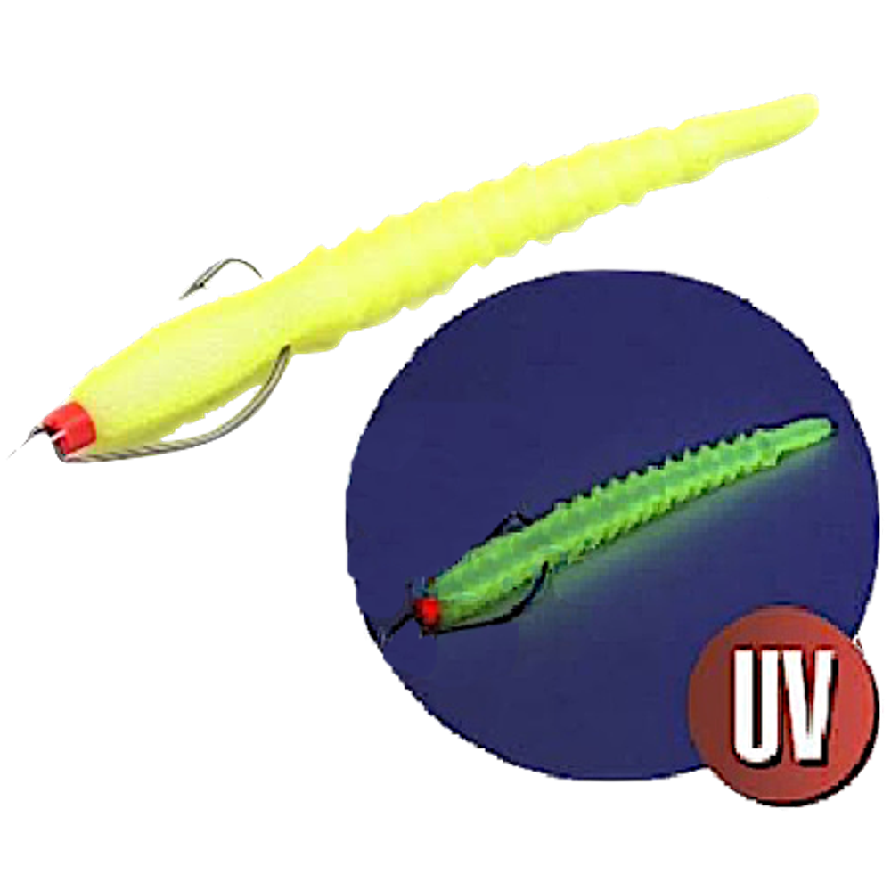 Рыбка поролоновая Яман Y-WTC120 120мм 3шт На оф. крючке №3/0 Water Troll Greepy -