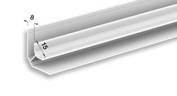 Внутренний угол белый 3000 мм