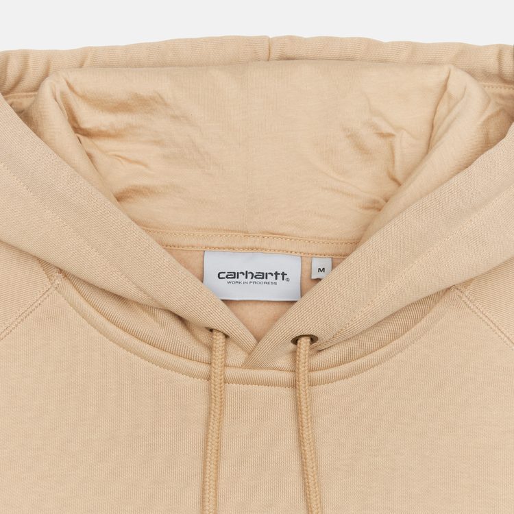 Толстовка мужская Carhartt WIP Hooded Chase Sweatshirt артикул:I033661_sable - купить в магазине Дайс