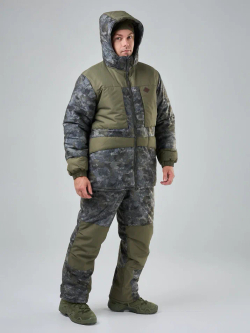 Костюм зимний ЕГЕРЬ TAYGERR, Алова/Борей, мембрана 10000/10000, Хаки