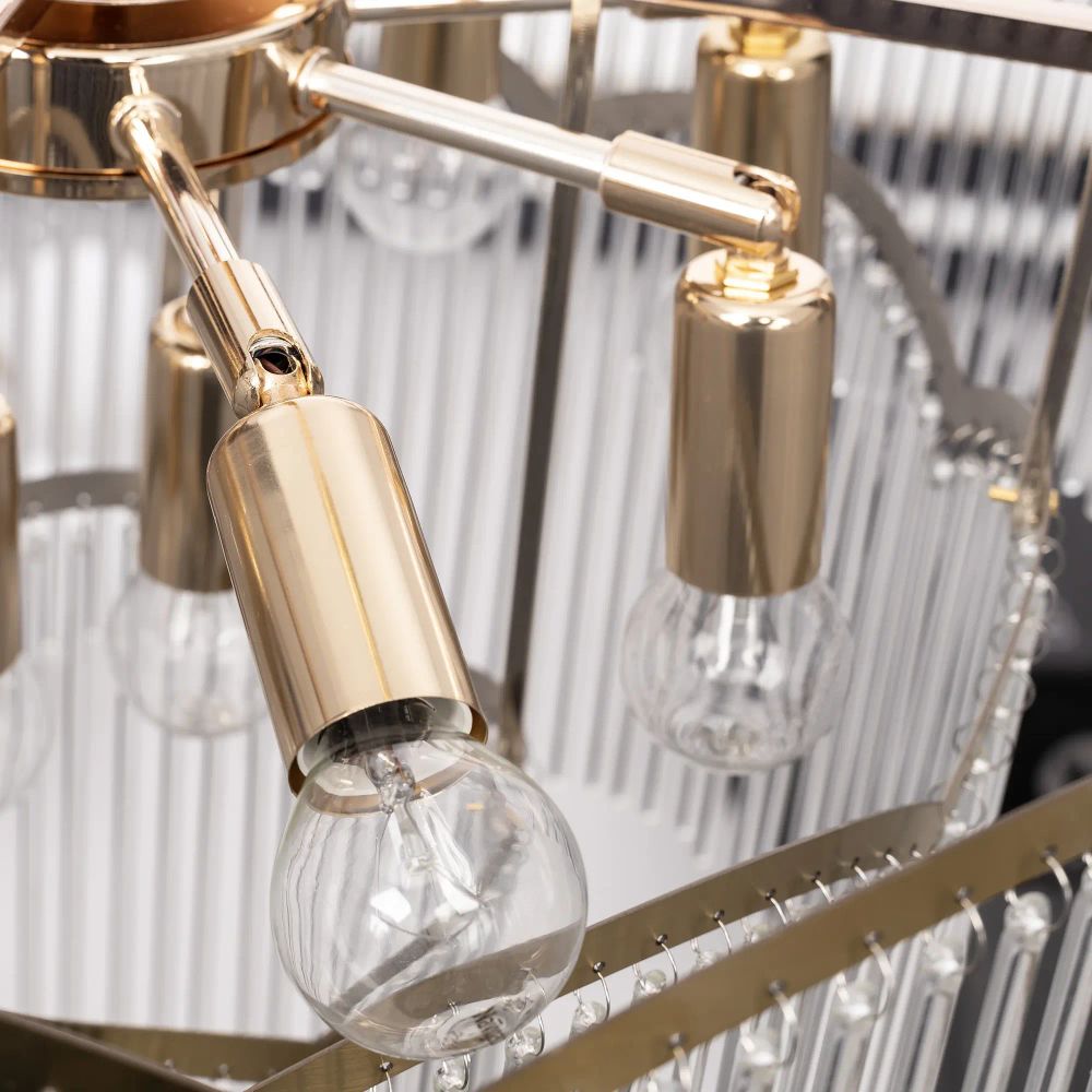 Citilux Jane CL304163 Люстра подвесная Золото