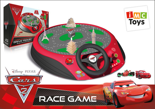 Игра За рулем Cars2 на батарейках в коробке