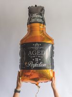 BT Шар фигура "Бутылка виски " 27"/68 см х 34"/86 см (БГ-39)