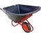Тачка строительная 110 л 200 кг &quot;Антиудар&quot; одноколёсная с пневмоколесом