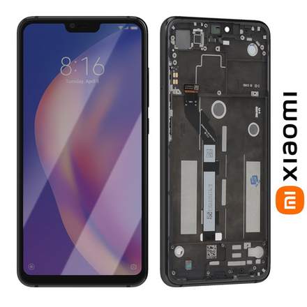Xiaomi Mi8 Lite (M1808D2TG) - Дисплейный модуль в сборе (в рамке) (АСЦ)