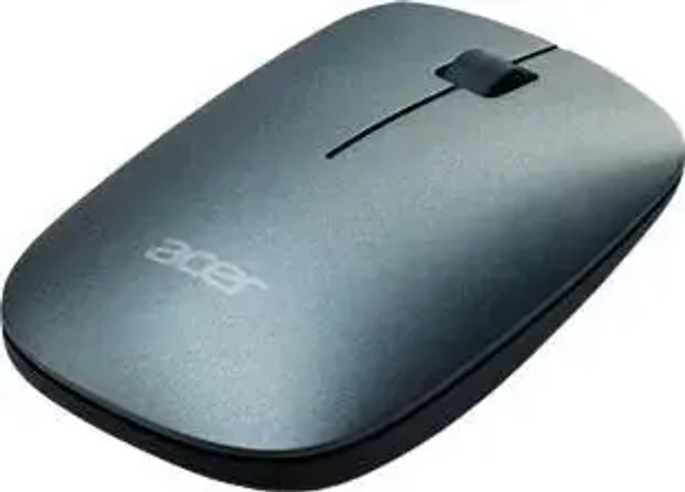Беспроводной оптический манипулятор Acer Wireless Slim Mouse M502 WWCB, w/ Chrome logo, Space Gray (Retail pack)