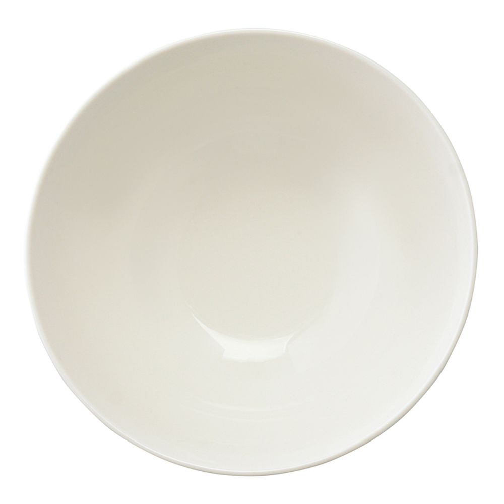 Набор из двух салатников белого цвета с фактурным рисунком из коллекции Essential, 16 см