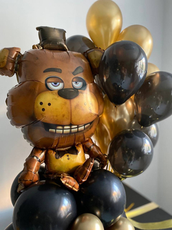 Воздушные шары в большой коробке Аниматроники Медведь Фредди Фазбер №3267