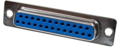 5 шт. / Гнездо 25 pin на кабель (пайка) , DB-25F (DS1033-25F) #14