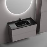 Тумба подвесная Sancos Snob R 890х445х500, c двумя ящиками оснащенными доводчиками, Doha Soft, арт.SNR90SM