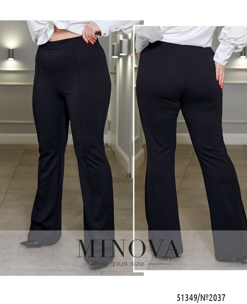 Брюки 2037-черный Minova