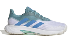 Мужские кроссовки теннисные Adidas CourtJam Control M - mint ton/pulse blue/cloud white