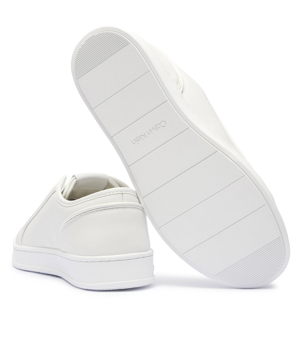Кожаные кроссовки Calvin Klein - белый(HM0HM01588)