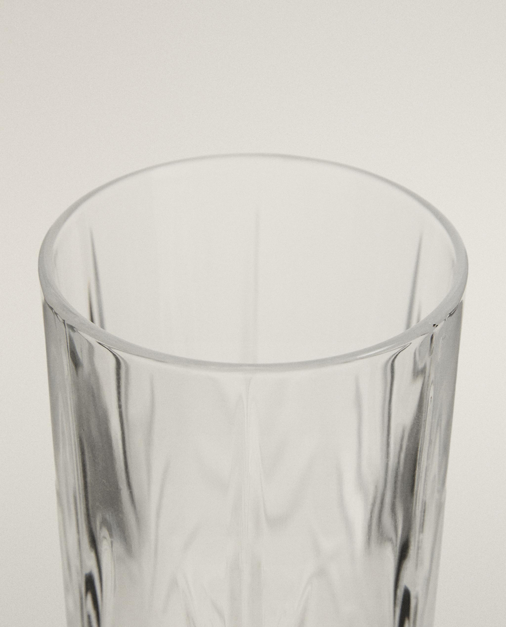 Zara Home стакан из стекла, цвет прозрачный, 19 см