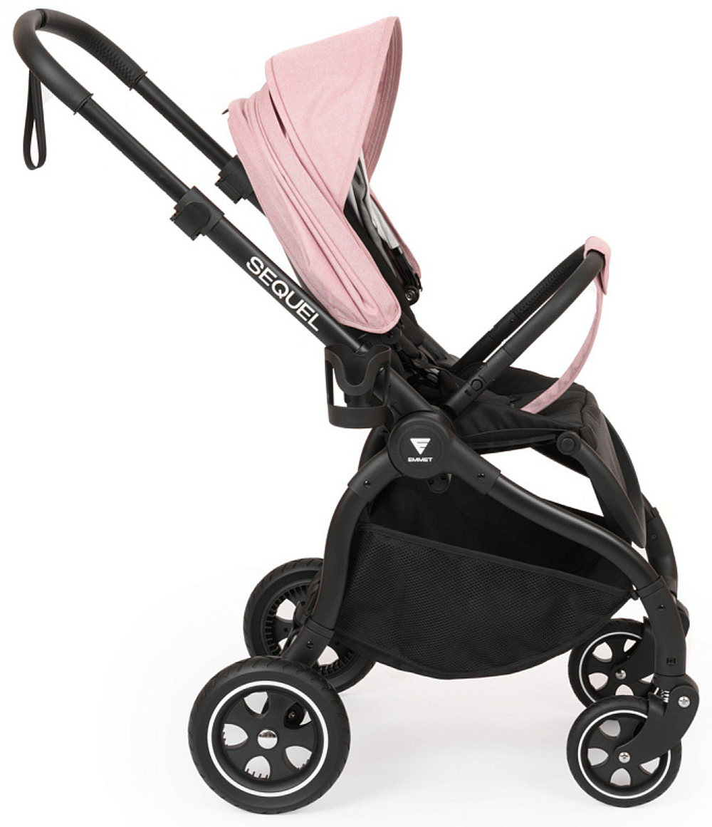 Детская прогулочная коляска Emmet Sequel SQL-04 Розовый / (Pink)