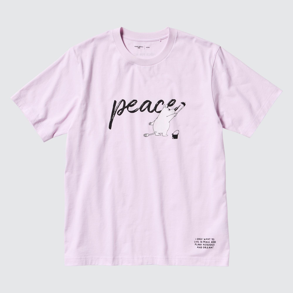 UNIQLO | Футболка С Графическим Принтом Peace For All (Муми-Тролли)