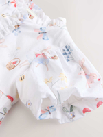 Платье для девочки Next AA8-199, Белый, Розовый