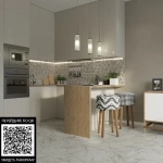 Керамогранит Primavera Elise Beige Carving 60x60 см (CR110)