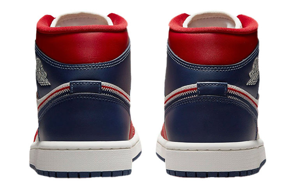 Кроссовки Jordan Air Jordan 1 Mid "Usa 2.0" (Женская размерная сетка)
