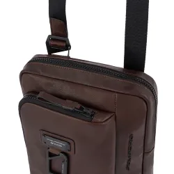 Сумка Piquadro Harper из натуральной кожи коричневая (CA1816AP/TM) 5