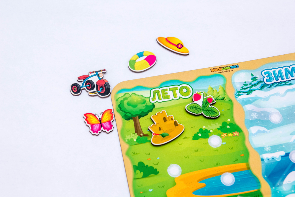 Сортер «Какая разница?» Лето-зима