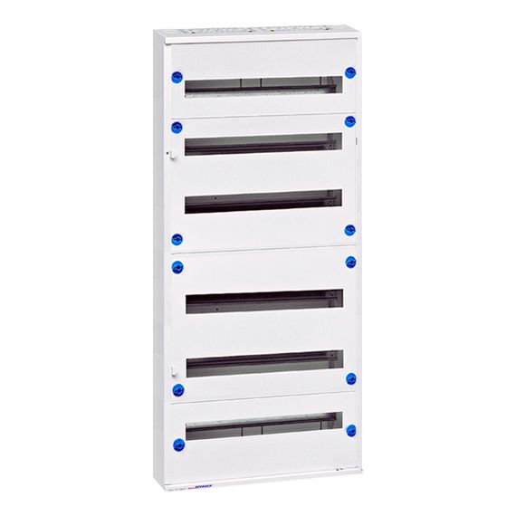 Щит накладной стальной 144 модуля (6х24) метал.дверца Schrack Technik Modul 160 Compact ILC2A624--(K)