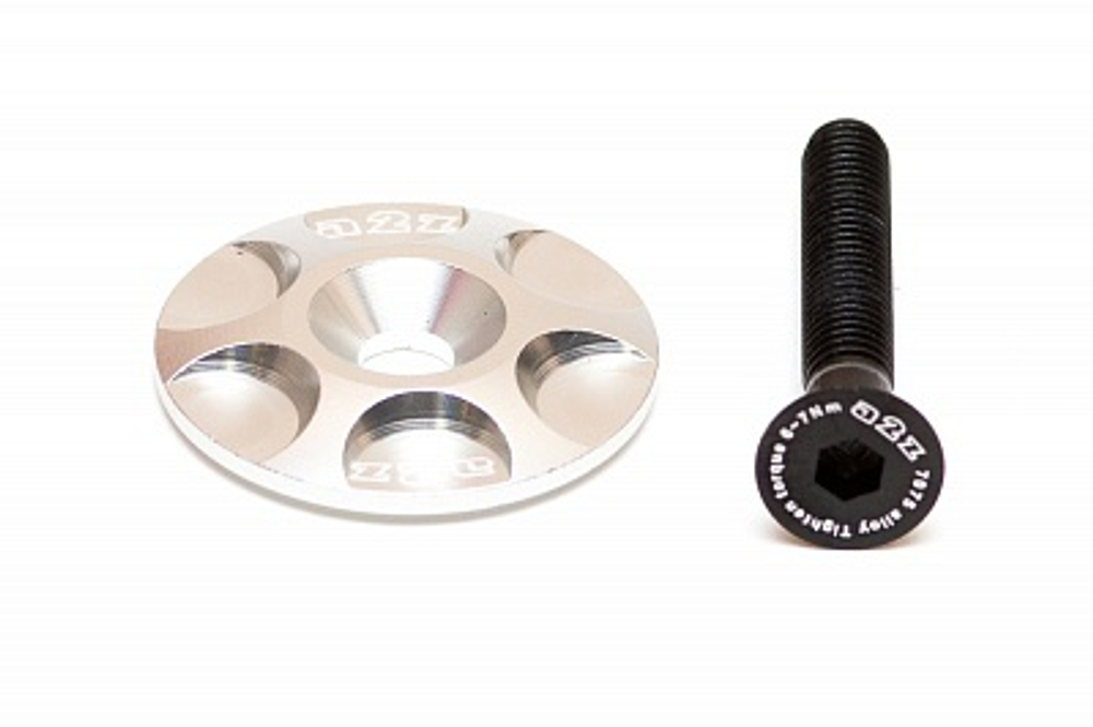 Крышка рулевой колонки A2Z, CNC 6061, болт 7075-T6, серебряный