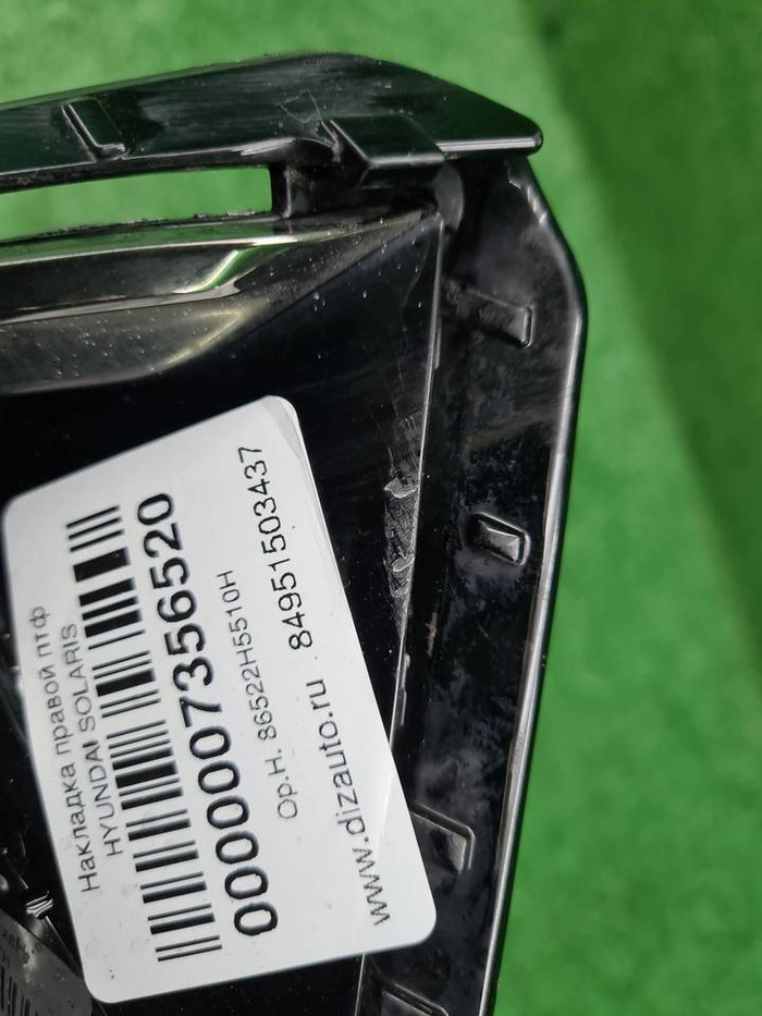 Накладка ПТФ правая Hyundai Solaris 2 (2020-н.в.)