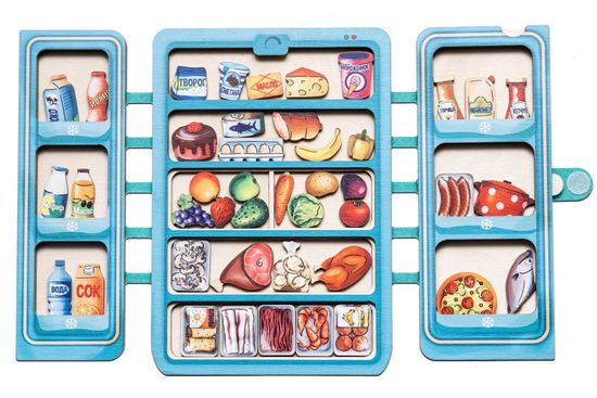 Игра развивающая "Холодильник "