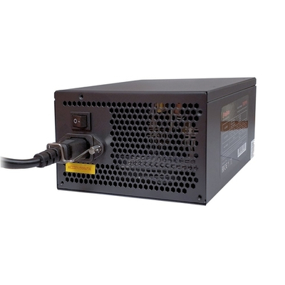 Exegate EX260641RUS-S Блок питания 500PPE, ATX, SC, black, APFC, 12cm, 24p+(4+4)p PCI-E, 3*IDE, 5*SATA, FDD + кабель 220V с защитой от выдергивания