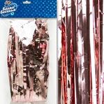 Занавес Дождик Розовое Золото, Металлик, 100*200 см, 1 шт.