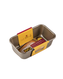 Форма для выпечки 24х14х6.8см Wo Home Gold Baking золотая