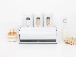 Brabantia хлебница, белый рюкзак.