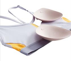 ТОП теннисный Nike Indy Bra V-Neck - Фиолетовый